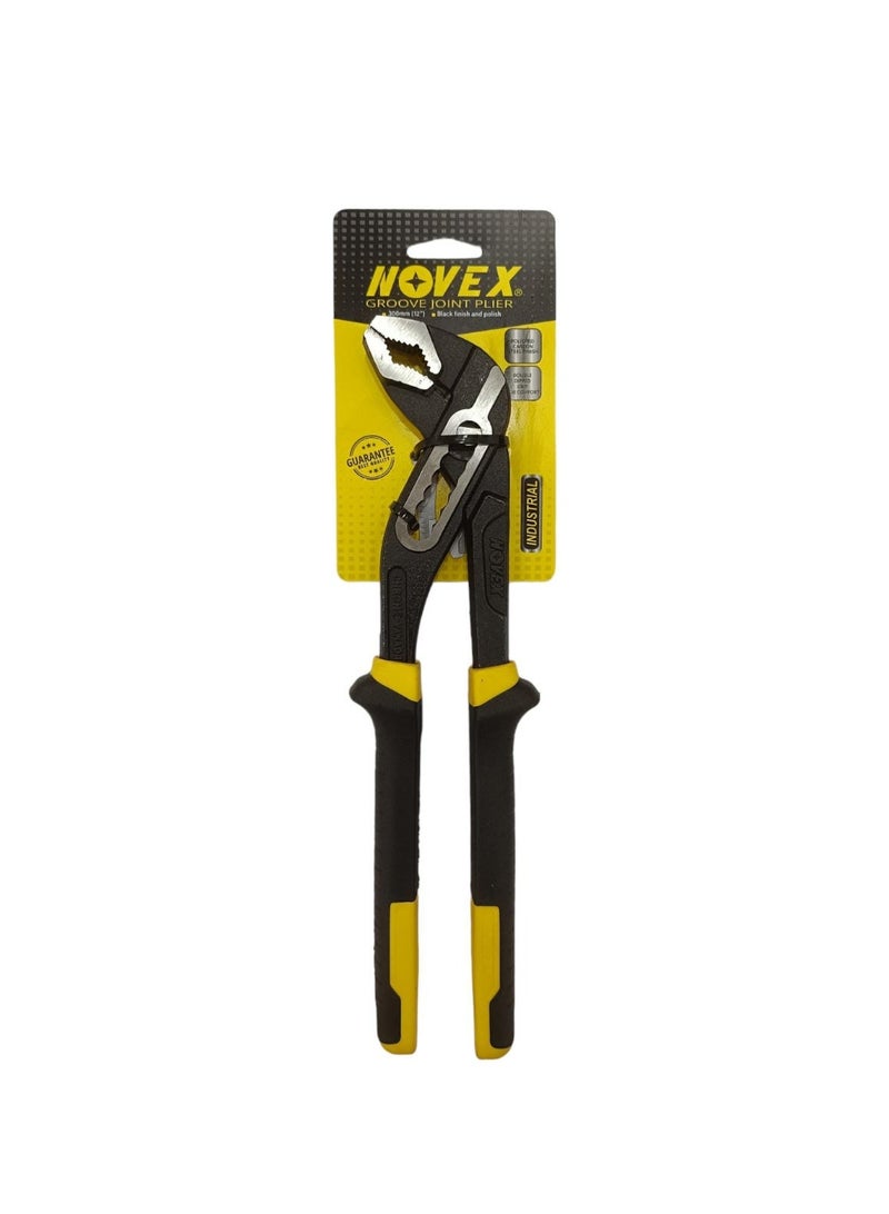 NOVEX NHT-GJP-12 Groove Joint Plier 12" – NOVEX  Premium Industrial-Grade Groove Joint Pliers – 300mm / 12” - Image 1
